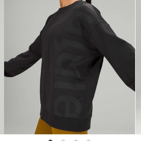 lululemon athletica Black Sweatshirt